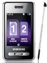 Best available price of Samsung D980 in Adm